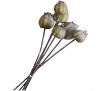 ComfyHarbor Bouquet de fleurs artificielles en mousse avec baies réalistes, 27,5 cm, fausses plantes pour décoration d'intérieur, centres de table de mariage et arrangements floraux (gris)