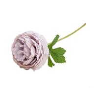 ComfyHarbor Bouquet de lotus artificiel et pivoine - Décoration florale avec aspect réaliste - Pour centre de table de mariage et décoration d'intérieur - Fleur en soie - 30 x 10 x 10 cm (violet peu