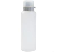 ComfyHarbor Bouteille compressible, pour sauce tomate et vinaigrette, distributeur de buse à 5 trous, avec marquages de mesure, récipient à condiments de cuisine étanche PP + PE (gris, 350 ml)
