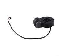 ComfyHarbor Bouton de clignotant pour guidon Xiaomi 4 Pro Plus Max Scooter, ABS ergonomique haute élasticité pièce de rechange avec fil de 26 cm, noir