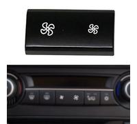 ComfyHarbor Bouton de contrôle du volume du vent AC pour BMW X1 E70, X6 E71 2006-2013 Noir ABS Bouton de contrôle direct sans perte de peinture