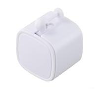 ComfyHarbor Bouton poussoir robot intelligent pour application Tuya, interrupteur de télécommande sans fil avec design à 3 boutons, capacité de batterie de 500 mAh, port de charge de type C (blanc)