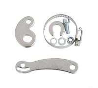 ComfyHarbor Bras dynamométrique pour moteur MXUS Moyeu, métal antidérapant pour tige de réaction avec traitement d'oxydation pour roue avant/arrière, accessoire de montage sécurisé pour kit de
