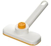 ComfyHarbor Brosse rotative pour nettoyage à la pression, poignée pivotante à 360 degrés, pour sol, verre, salle de bain, mur, bureau, mécanisme à dégagement rapide, avec tissu réutilisable