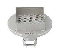 ComfyHarbor Buse carrée à air chaud 45 x 45 mm en acier inoxydable pour station de soudure BGA, conception sécurisée de verrouillage à vis pour réparation de puce de carte mère