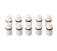 ComfyHarbor Buses de sablage, pointe de sablage en céramique de rechange pour machine de sablage basse pression pour enlever la peinture rouille et la saleté tenace, 25 x 12 mm