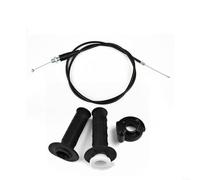ComfyHarbor Câble de poignée d'accélérateur de 22 mm pour VTT Dirt pour vélo 50 cc-250 cc, câble métallique de 127 cm compatible avec motos tout-terrain