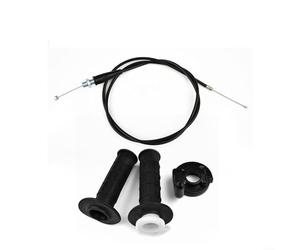 ComfyHarbor Câble de poignée d'accélérateur de 22 mm pour VTT Dirt pour vélo 50 cc-250 cc, câble métallique de 127 cm compatible avec motos tout-terrain