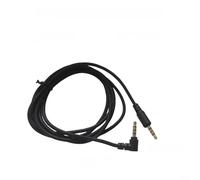 ComfyHarbor Câble de rechange pour casque Razer Nari & BlackShark V2 Pro, cordon de rechange de 1,4 m avec connecteurs droits coudés plaqués or de 3,5 mm, noir