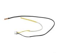 ComfyHarbor Capteur de température pour climatiseur intérieur 15 K 20 K, sonde en caoutchouc et cuivre pour résolution de code d'erreur F1/F2/F2, fil blanc de 41,5 cm, capteur de code d'erreur F1 F2