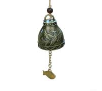 ComfyHarbor Carillon Vent pour cuivre Pendentif Poisson Chance Carillon Vent(Phoenix)