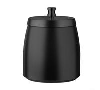 ComfyHarbor Cendrier de table résistant au vent, en acier inoxydable, avec couvercle, pour usage intérieur et extérieur, base antidérapante, grande capacité, pour maison, bureau, bar, café, restaurant