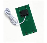 ComfyHarbor Chargeur de panneau solaire monocristallin, 1,2 W 5 V, module portable USB pour ventilateur, lumière et banque d'alimentation, unité d'alimentation en énergie extérieure compacte 120 x 60