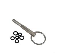 ComfyHarbor Clé à tête ovale, avec porte-clés, compatible avec les machines à café Krups, AEG, Capresso, Franke, Orchestro, Siciliana, Toscana pour enlever les vis (A et A)