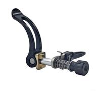 ComfyHarbor Clip de tube pliable à dégagement rapide pour tige de selle de vélo de 31,8 mm de diamètre compatible avec alliage d'aluminium traité CNC (noir)