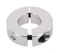 ComfyHarbor Collier de serrage double fendu, 12 mm à 38 mm ID en alliage d'aluminium, serrage en deux parties, pour bague avec vis à tête cylindrique DIN 912, pour machines industrielles de travail