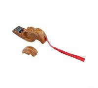 ComfyHarbor Compteur manuel électronique, compteur de perles numérique LCD à grain de bois, appareil de décompression portable pour la méditation, la prière, les activités de soulagement du stress