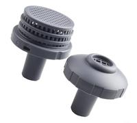 ComfyHarbor Connecteur de piscine 32 mm pour piscine hors sol INTEX Kit complet de filtre et buse d'entrée et de sortie de piscine