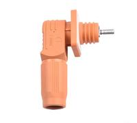 ComfyHarbor Connecteur de stockage d'énergie pour batterie 120 A/200 A/350 A Borne à vis, IP67 étanche V-1 ignifuge pour onduleur photovoltaïque et systèmes d'énergie nouvelle, T2Y (120 A-Orange)
