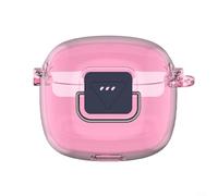 ComfyHarbor Coque de protection en TPU pour casque JBL Tune, pour casque Flex 2, coque souple antichoc anti-poussière avec protection intégrale à 360 degrés, transparente (violet transparent)