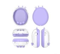 ComfyHarbor Coque de protection transparente en polycarbonate pour Tamagotchi Paradise - Coque rigide avec cordon - Légère, anti-rayures et anti-poussière - Pour jeux d'animaux domestiques (violet)