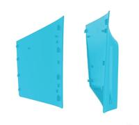 ComfyHarbor Coque de rechange pour console Pro, boîtier de protection en ABS de 3 mm d'épaisseur, compatible avec disques et éditions numériques, accessoires de façade (bleu)