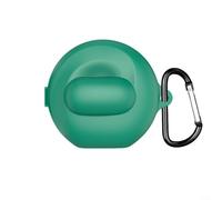 ComfyHarbor Coque en silicone pour Soundcore V40i, anti-chute, résistante aux rayures, peau souple avec mousqueton, coque légère et résistante aux chocs pour écouteurs, (vert)