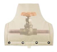 ComfyHarbor Couvercle anti-refoulement isolé, pochette résistante aux intempéries pour soupape de réduction de pression, valve d'arrosage et protection de pompe de puits d'eau
