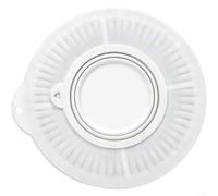 ComfyHarbor Couvercle de bol mélangeur en silicone, pour couvercle anti-éclaboussures, pour bol mélangeur de 4,5 à 5 litres, pliable et sûr, pour réfrigération et fermentation, passe au lave-vaisselle