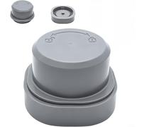 ComfyHarbor, Couvercle de rechange pour blender Blast Travel Blender, bouchon d'étanchéité en silicone anti-fuite, avec coussinet amovible, accessoire gris, pour presse-agrumes, 5 x 5 x 10 cm