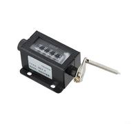 ComfyHarbor D67-F Compteur mécanique réinitialisable à 5 chiffres, compteur manuel pour machine d'impression de presse, automatisation industrielle, montage à vis, gamme 0-99999