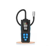 ComfyHarbor Détecteur de fuite de gaz numérique HD02, R22, R32, R134a avec triple système d'alarme et tuyau d'échantillonnage flexible pour inspection CVC