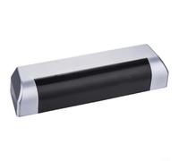 ComfyHarbor Détecteur de mouvement automatique de porte à micro-ondes 24,125 GHz AC/DC 12-24 V Sonde réglable pour supermarchés, centres commerciaux, hôtels, hôpitaux, gris noir (104-H)