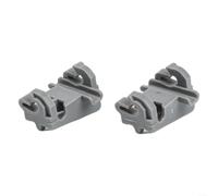 ComfyHarbor Dishwasher Clip 00611474 Replacement 2-Pack Gray | Direct replace part 00611474, 1559846, includes 2 clips, gray color, fixes door latch issues