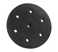 ComfyHarbor Disque de ponçage à 6 trous de 22,9 cm de 215 mm avec support en aluminium pour ponceuse sans poussière, roue de meulage résistante pour enlever la rouille, le polissage du bois, le mastic
