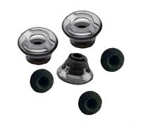 ComfyHarbor Embouts d'oreille en mousse de silicone, pour Voyager 5200, pour Plantronics PRO HD, pour Legend UC B235, embouts de rechange antibruit, avec joint éponge, plusieurs tailles (D)