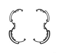 ComfyHarbor Ensemble de bagues anti-collision pour DJI Avata 360 - Protection en polycarbonate - Protection contre l'inclinaison - Accessoire résistant avec design ajusté - Noir