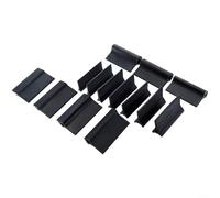 ComfyHarbor Ensemble de blocs de ponçage en caoutchouc, outils de travail du bois, tampon de polissage pour tour de travail du bois, polissage automobile et métal avec plusieurs formes pour les