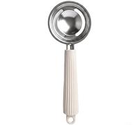 ComfyHarbor Ensemble d'ustensiles de cuisine en acier inoxydable avec poignées ergonomiques en silicone pour la cuisson et la cuisine, avec batteur à œufs, presse-purée, passoire à œufs, tamis à