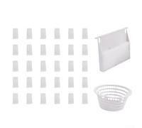 ComfyHarbor Ensemble Filtration Piscine avec 30 Chaussettes Nettoyage | Couvercle 8926, panier 8928, 30 chaussettes, filtration optimale, compatible hors sol