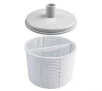 ComfyHarbor Ensemble panier et plaque d'aspiration pour piscine Hayward SP1082 SPX1082CA SP1106, filtre ABS de rechange avec joint, pour piscines enterrées (blanc)