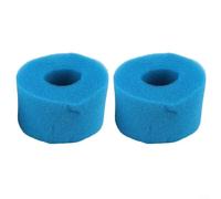 ComfyHarbor Éponge filtrante en mousse réutilisable, pour Intex Bubble et Jetted Pure-Spas, remplacement pour cartouche S1, filtration de piscine lavable pour média, 10,8 x 7,3 cm, avec trou central