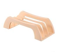 ComfyHarbor Étagère de planche à découper avec large base antidérapante, support ventilé à 3 compartiments pour planches, couvercles, outils, support de rangement peu encombrant pour la cuisine à la