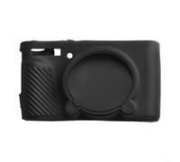 ComfyHarbor Étui de protection en silicone pour appareil photo, rembourré et élégant, étui de protection en silicone souple pour Canon SX740/SX730 (noir)