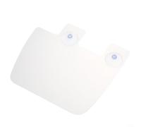 ComfyHarbor Évier de cuisine pour protection contre les éclaboussures, avec 2 grandes ventouses, déflecteur étanche à l'huile, pour protection du comptoir, matériau PP facile à nettoyer, 28,5 x 25 cm