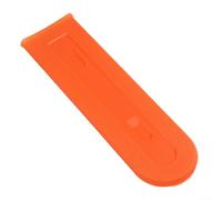 ComfyHarbor Fourreau de protection pour tronçonneuse de 30,5 cm, gaine en plastique orange, protection contre l'usure de la rouille et les rayures accidentelles, étui de rangement pour équipement
