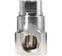 ComfyHarbor FXF Enrouleur de tuyau robuste de 2,5 cm pour filetage BSP Joint rotatif en acier inoxydable, raccord de gonflage à air rotatif, pour systèmes de transfert pneumatique industriels