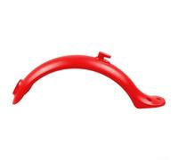 Comfyharbor Garde-boue arrière pour trottinette électrique Xiaomi M365/1S, protection contre les éclaboussures contre la boue et l'eau, pièce de rechange en plastique, gris foncé (rouge)
