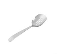 ComfyHarbor Grande cuillère de service de buffet en acier inoxydable 316 pour salades, ragoûts et repas communaux, passe au lave-vaisselle, prise en main confortable (cuillère à fente)
