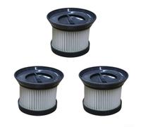 ComfyHarbor H13 Lot de 3 filtres d'échappement HEPA de rechange compatibles avec CleanMaxx MJ1901B pour aspirateur Cyclone, lavable et réutilisable pour un air intérieur propre